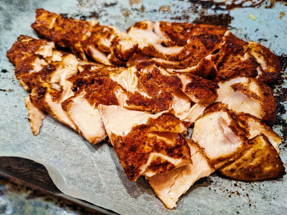 Showcase salmon with all purpose rub